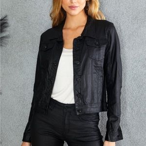 NWT, Ladies Venti6 Italian Faux Leather Jacket, size XL